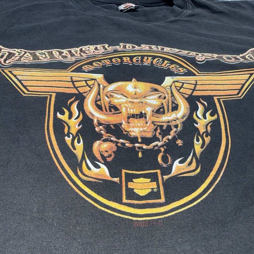Y2K Harley-Davidson "Motörhead" collaborative t-shirt Size Large